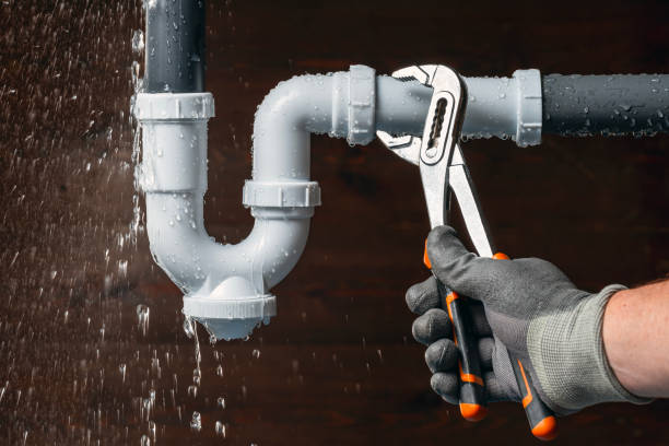 Professional Plumbing technician working in Hartfield, VA
